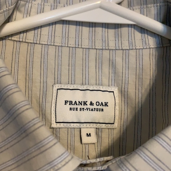 NWOT Frank & Oak Dress Shirt - Picture 3 of 3